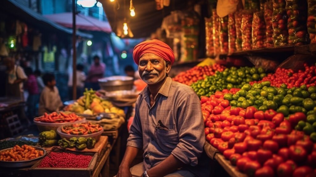 portrait indian man bazaar (2)